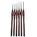 Professional Detail Paint Brush Set of 6 pcs, Miniature Brushes for Detailing & Art Painting - Acrylic, Watercolor, Oil - Models, Airplane Kits, Nail Painting