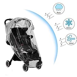 Clear Stroller Rain Cover, Universal Travel Weather