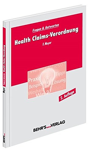 [- Health Claims-Verordnung -]