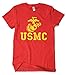 United States Marine Corps US Men's T-shirt (Red, Large)