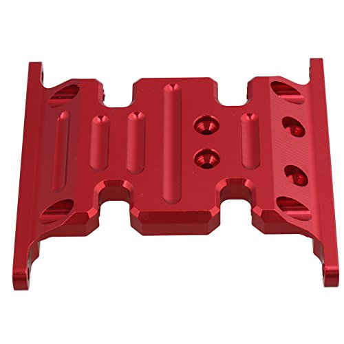 Mxfans Red Upgrade Accessory AX80026 Center Skid Plate for AXIAL SCX10 Electric 4WD RC1:10 Model Car