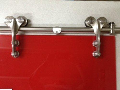 Victoria Modern Stainless Steel Interior Barn Glass Door Hardware