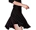 NAKOKOU Latin Dance Skirt Square Dance Tango Swing Rumba ChaCha Ballroom Costume(L)
