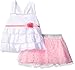 Little Lass Girls' 2 Piece Scooter Set Glitter Tulle