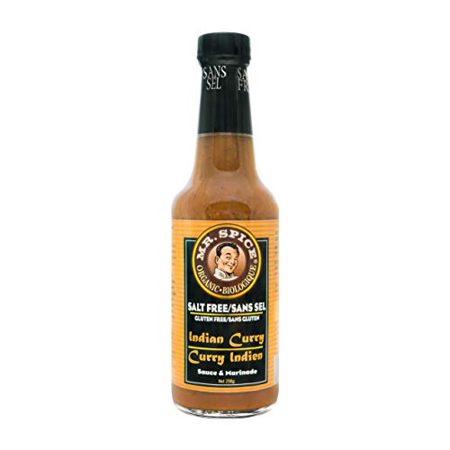 Mr. Spice Organic Indian Curry - Salt Free Sauce - Fat Free Marinade - Gluten Free - Vegan - Low Calorie - Thumbnail 5