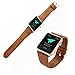 Alonea Leather Buckle Wrist Watch Band Strap Belt For Watch Apple Watch 38mm (Brown)