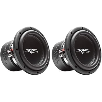 SKAR ZVX-8 D2 ウーファー 900W RMS Skar Audio ZVX-8 D2 900W RMS Dual 2 SPL Car Subwoofer for
