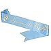 TTCOROCK Light Blue Baby Shower Sash DAD to Be Tinplate Badge Kit Baby Shower Party Gender Reveals Party Gifts