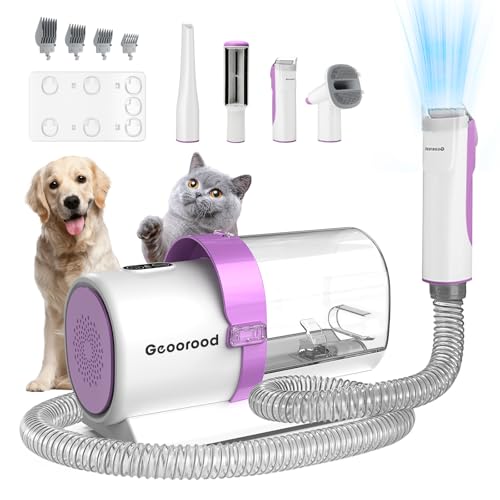 Dog Hair Vacuum & Grooming Kit
