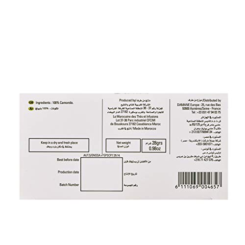 SULTAN TEA Reine Kamille, Marokkanische Kräutertees (Packung mit 2-40 Teebeuteln) – Bild 8