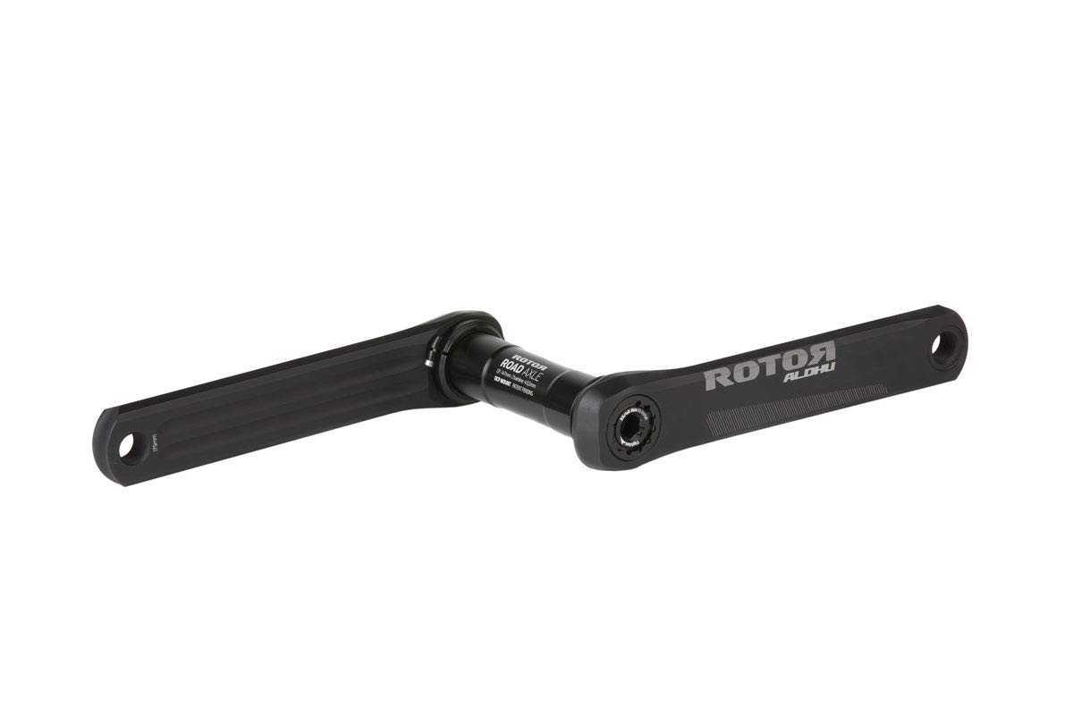 Rotor Unisex – Adult ALDHU Crank Arm 172.5 mm – Black