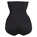 Lelinta Women High Waist Tummy Shapewear Butt Lifter Control Panty Padded Panties,Black,XL(Fit For Waist:33.1