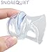Stop Snoring Retainer Pacifier Sleep Aid Solution Anti Snoring Tongue Retaining Device by SnoreQuiet - Snore Quiet Mute Buster Mouth Guard Devices for A Good Morning (2018)