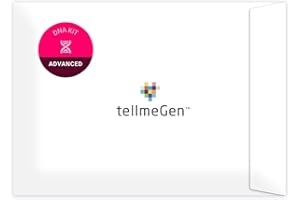 tellmeGen DNA Test Advanced (Health - Traits - Wellness - Ancestry) What Your DNA says About You