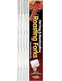 Campfire Hot Dog Marshmallow Roasting Tenedores 33