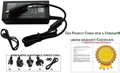 UpBright NEW Global 4-Pin DIN 12V AC / DC Adapter For HP ScanJet 5400C 5470C 5490C Scanner 12VDC 1250mA - 3A Power Supply Cord Cable Charger Mains PSU