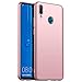 Huawei P Smart 2019 Case,Huawei Honor 10 Lite Case, Almiao [Ultra-Thin] Minimalist Slim Protective Phone Case Back Cover for Huawei P Smart 2019/Huawei Honor 10 Lite (Smooth Pink)