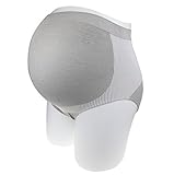 Carer Antibacterial Maternity Briefs Anti-Odor Silver Fiber Pregnancy Support Underwear