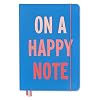 Kate Spade New York Take Note XL Vegan Leather Notebook, Blue Bound Journal Includes 168 Pages, Take Care