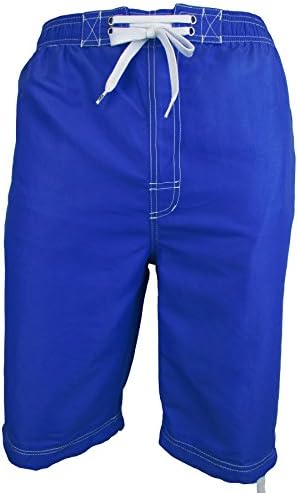 Location Mens Long 3/4 Length Knee Short Summer Woven OTK Swim Shorts Swimming