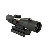 Trijicon TA33-C-400123 ACOG 3x30mm Compact Dual Illuminatedx 40mm, Amber Horseshoe/Dot 7.62x39mm/123gr Ball Reticle with Colt Knob Thumbscrew Mount