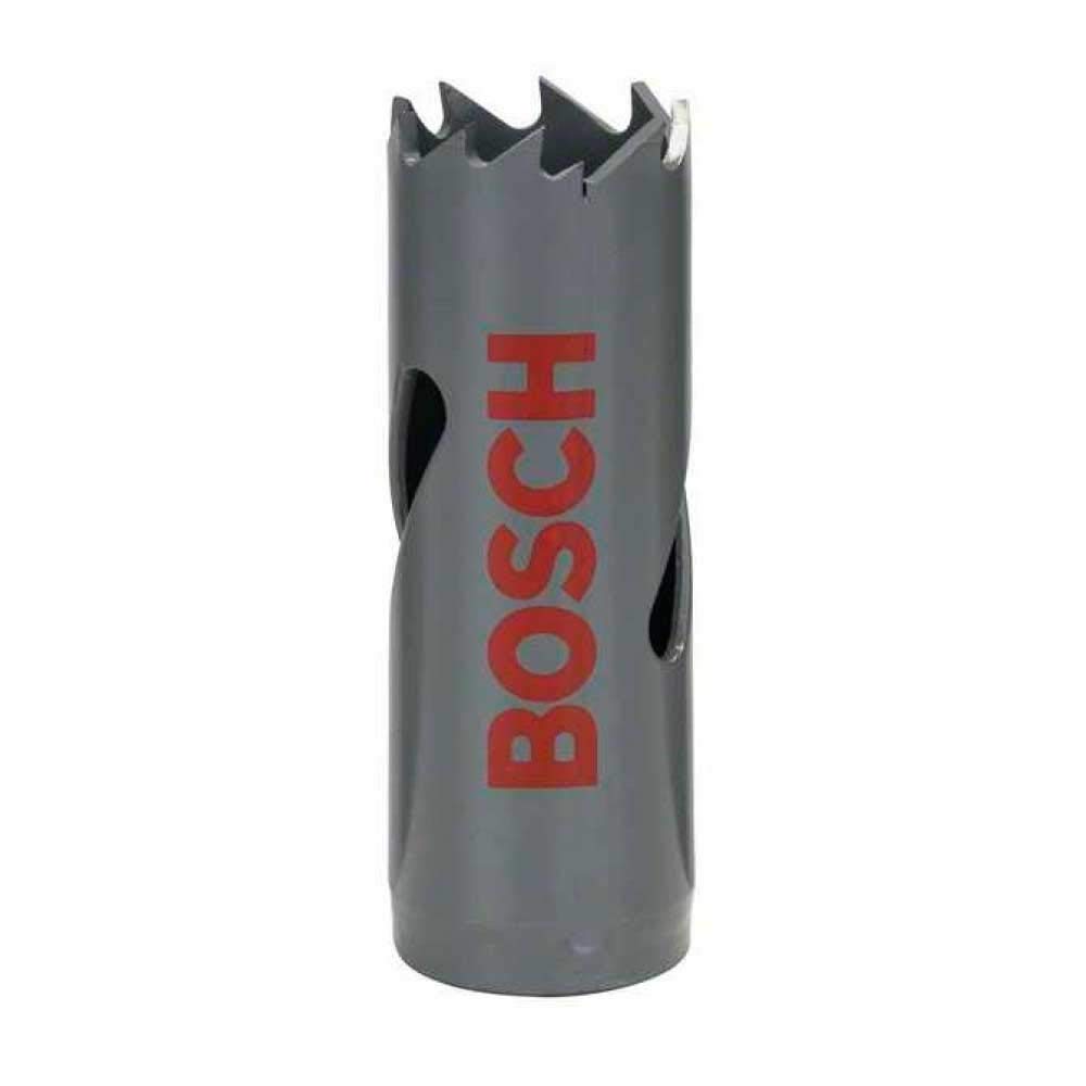 Bosch Professional 1x Hole Saw HSS Bi-Metal for Standard Adapter (for Various Materials, Ø 17 mm, Accessory Rotary Drill)