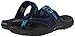 Skechers Women's Reggae Trailway Flip Flop, Navy/Blue, 10 M US
