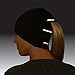 TrailHeads Ponytail Hat - Adrenaline Series | Women’s Running Beanie with Reflective Accents | Black Skull Cap - Black
