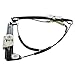 MILLION PARTS Front Left Driver Side Power Window Regulator Without Motor Compatible with Mini Cooper Hatchback 2-Door 2002 2003 2004 2005