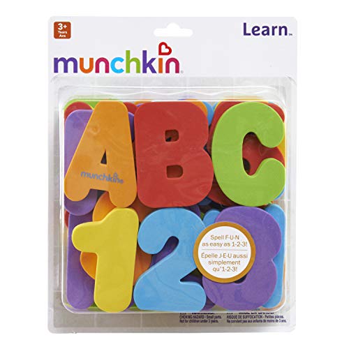 5 Munchkin+Letters+Numbers+Bath+Count