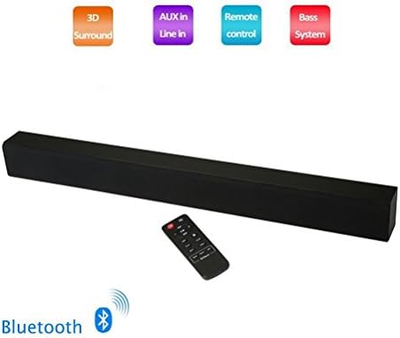 HomeBot Bluetooth 4.1 channel 3D Sound Bar with wireless Subwoofer,Home Theater Speaker System (Black