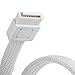 Silverstone SATA III with Locking Mechanism, White (RL-CP07W)