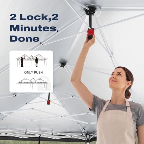 Quictent 10x20 Pop Up Gazebo Review: One-Person Setup Canopy with Mosquito Netting image 17