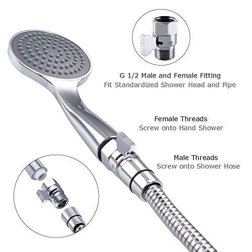 image for Water Flow Control Valve, Angle Simple Brass Shut Off Valve for Handhe