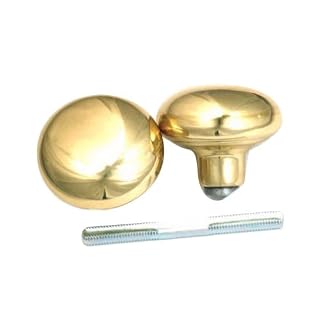 UPC 078555011307 product image for Belwith Products 1130 Set/Spindle Knob, Brass, 2-Pack (B000PIOVSY) | upcitemdb.com