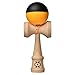 Kendama USA - Tribute - Half Split Silk Kendamas - Great for Beginners - Extras Included (Orange)