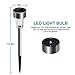Sunnest Solar Powered Pathway Lights, Solar Garden Lights Outdoor, Stainless Steel Landscape Lighting for Lawn/Patio/Yard/Walkway/Driveway (12 Pack)