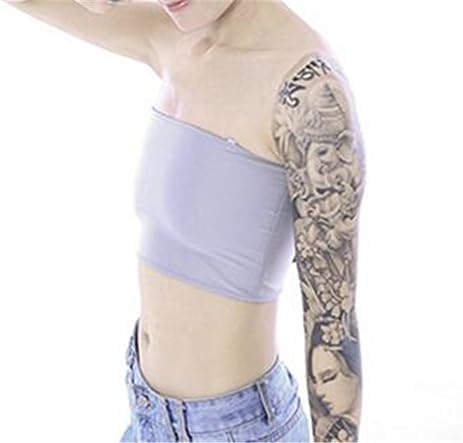 MXTBY Les Lesbian Tomboy Short Chest Breast Binder Trans Vest Tops Plus Size S-5XL 005