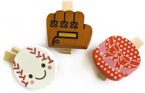 [Colorful Life-B] - Wooden Clips / Wooden Clamps / Mini Clips