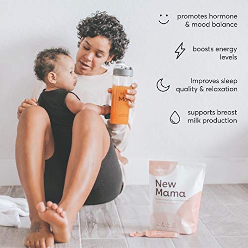 I AM NURTURED New Mama Postnatal Vitamin, Botanical Drink Mix, Postpartum Essentials