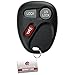 KeylessOption Replacement Keyless Entry Remote Control Key Fob for 15042968