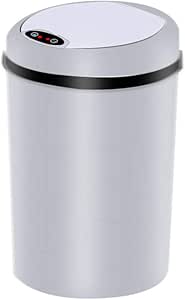 Sensor Inteligente Bote de Basura plástico Tapa automática Inodoro Tapa