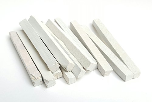 White Slate Pencils Natural Lime Stone Chalk Pencils Thick Pencils (1 x 13 Pencils)