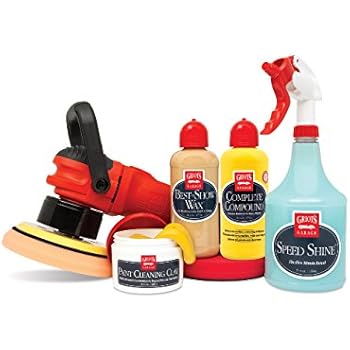 Griot's Garage 11620Z Orbital Correcting and Wax Kit