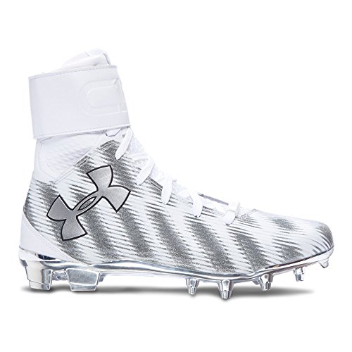 under armour cleats silver