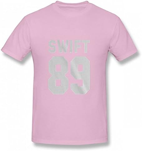 LOJSAQ Swift 89 Tshirt Popular Print T-Shirts Valentine Day Man Tee Pink