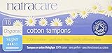 Certified Organic 100% Cotton Super Applicator Tampons Natracare 16 Tampon