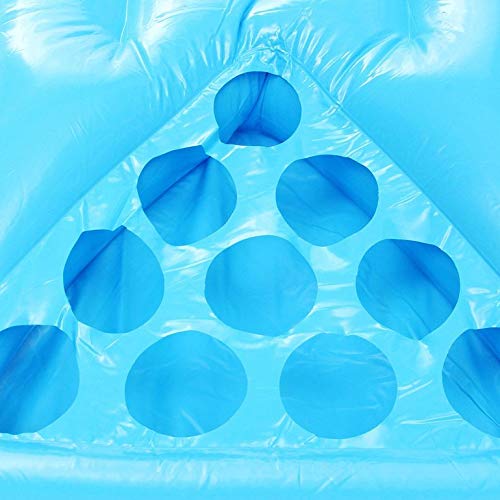 Inflatable Beer Pong Float, Inflatable Beer Pong Float Table Swimming Pool Raft Lounge PVC Floating Raft with 24 Cup Holders for Pool Party Game