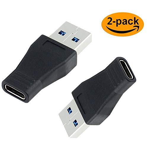 VikTck 2 Pack USB-C USB 3.1 Type C Female to USB 3.0 A Male Adapter Converter Support Data Sync & Charging - Thumbnail 7