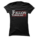 Gnarly Tees Women's Fallon And Timberlake 2016 T-Shirt
